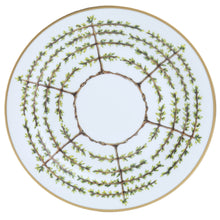  Ultra-White Charlotte Moss Espalier Gold - Dinner Plate