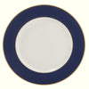 Cobalt Charger Plate- Gold
