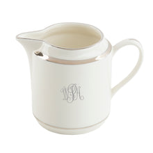  White Signature Platinum With Monogram Can Creamer