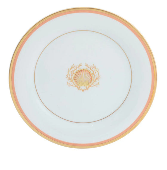 Charlotte Moss Shell Charger - Gold - Pickard China - UCMWSHMC-059-TR