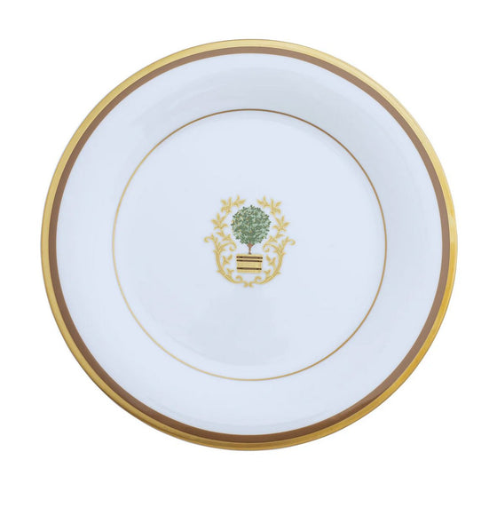 Charlotte Moss Topiary Charger - Gold - Pickard China - UCMWTOMC-059-TR