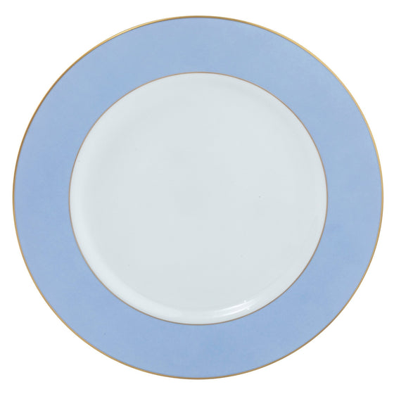 ColorSheen Light Blue Charger - Gold - Pickard China - UCSHLBG-059-DX