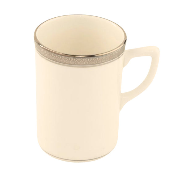 Ivory Geneva Can Mug - Pickard China - GENEVA-017-CN