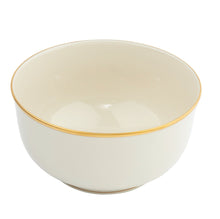  Ivory Signature Gold Giftware With Monogram - Small Round Bowl - Pickard China - SIGGWM-151-FY