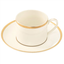  Ivory Signature Gold No Monogram Can Teacup - Pickard China - SIGONM-012-CN