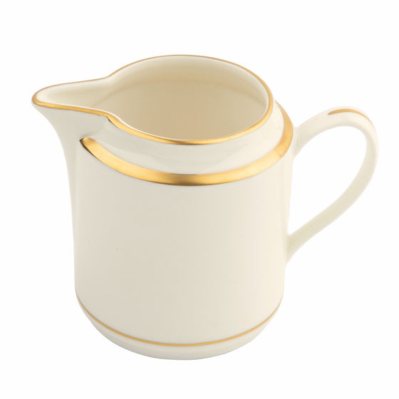 Ivory Signature Gold No Monogram Gravy Boat - Pickard China - SIGONM-045-DX