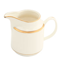  Ivory Signature Gold With Monogram Can Creamer - Pickard China - SIGOWM-050-CN