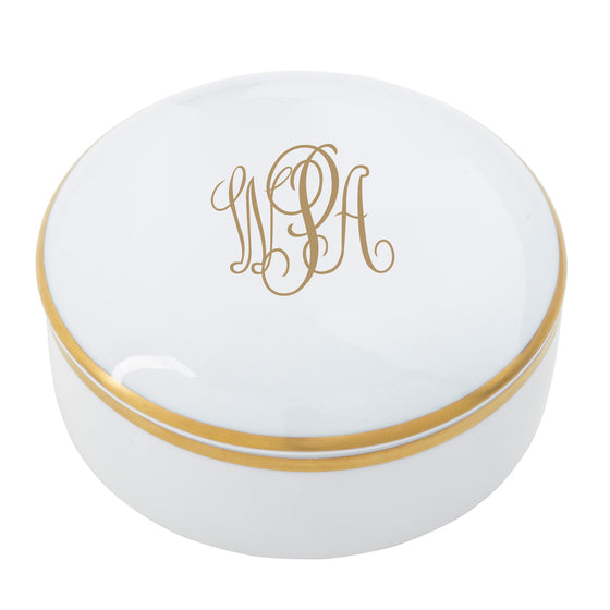 Signature Giftware Small Round Covered Box