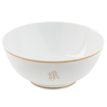  Signature Monogram Giftware Round Footed Bowl