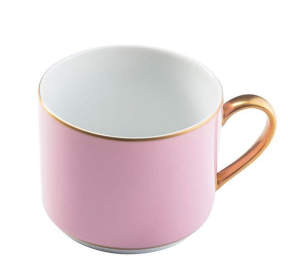 Ultra-White ColorSheen Pink Gold Teacup – Pickard China