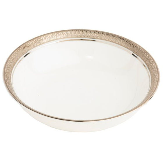 Ultra-White Geneva Fruit Bowl - Pickard China - UGENEVA-030-AT