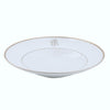 Ultra-White Signature Platinum With Monogram Pasta Bowl