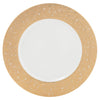 White Metropolitan Gold Charger - Pickard China - WMETGOL-057-DX