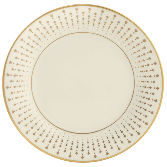 Ivory Constellation Gold Dinner Plate - Pickard China - CONGOL-001-TR