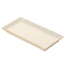  Ivory Gold Bracelet Small Sushi Tray - Pickard China - GOLBRA-198-FY