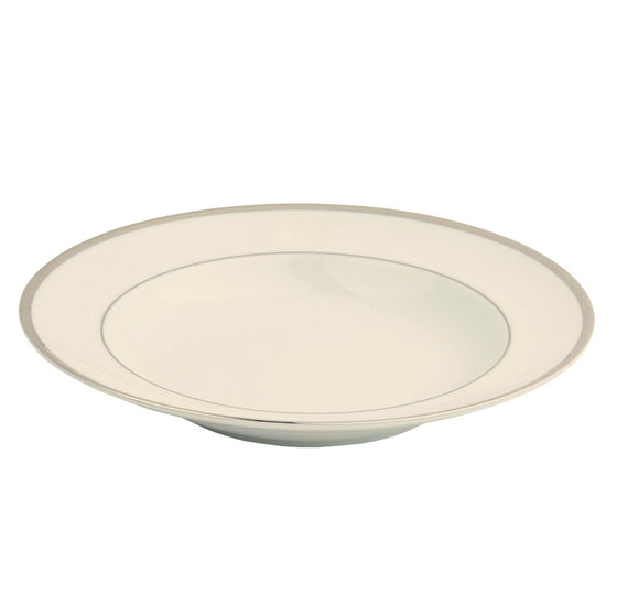 Ivory Signature Platinum No Monogram Soup Plate - Pickard China - SIPLNM-024-SP