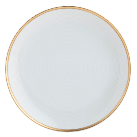 Shell Gold Banded Dinner Plate - Pickard China - USHELLGB-001-CR