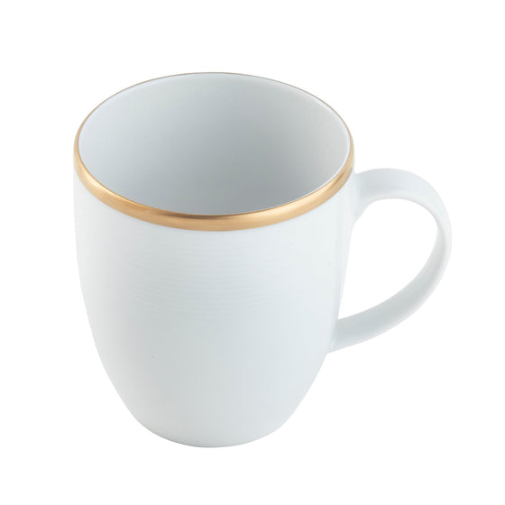 Shell Gold Banded Mug - Pickard China - USHELLGB-017-CR