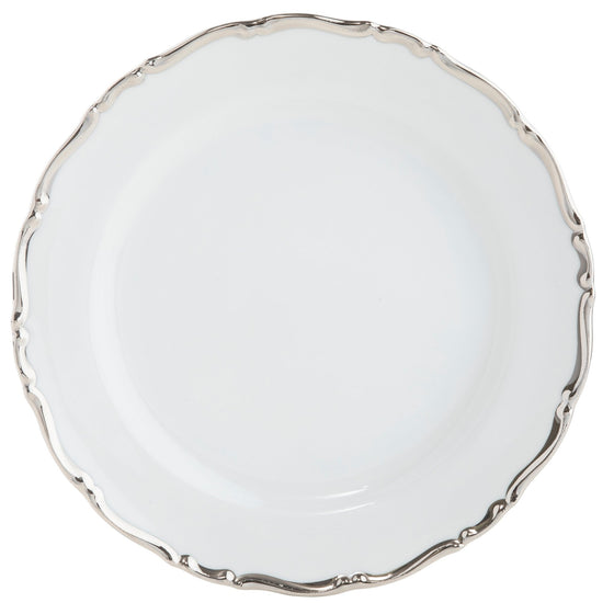 Ultra-White Birmingham Platinum - Charger - Pickard China - UBIRPLA-059-RE