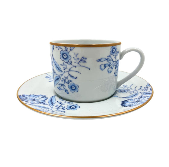 Ultra-White Charlotte Moss South Hampton Gold - Teacup - Pickard China - UCMSHGO-012-CN