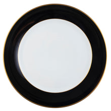  Ultra-White ColorSheen Black Gold Salad Plate - Pickard China - UCSHBKG-005-TR