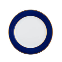  Ultra-White ColorSheen Navy-Blue Gold Salad Plate - Pickard China - UCSHNBG-005-TR