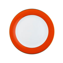  Ultra-White ColorSheen Orange Gold Salad Plate - Pickard China - UCSHORG-005-TR