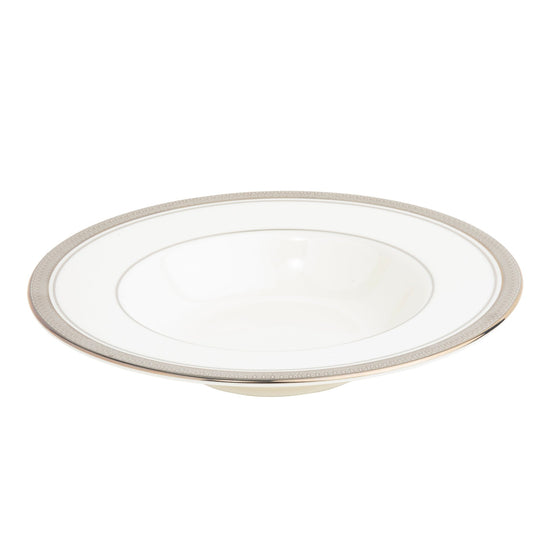 Ultra-White Geneva Soup Plate - Pickard China - UGENEVA-024-SP