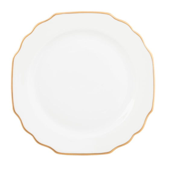 Ultra-White Georgian Gold Dinner Plate - Pickard China - UGEOGOL-001-GA