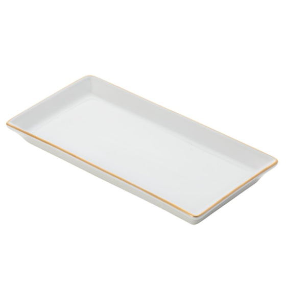 Ultra-White Gold Bracelet Small Sushi Tray - Pickard China - UGOLBRA-198-FY