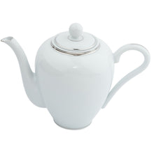  Ultra-White Signature Platinum No Monogram Atlantic Beverage Server & Cover - Pickard China - USIPLNM-543-AT