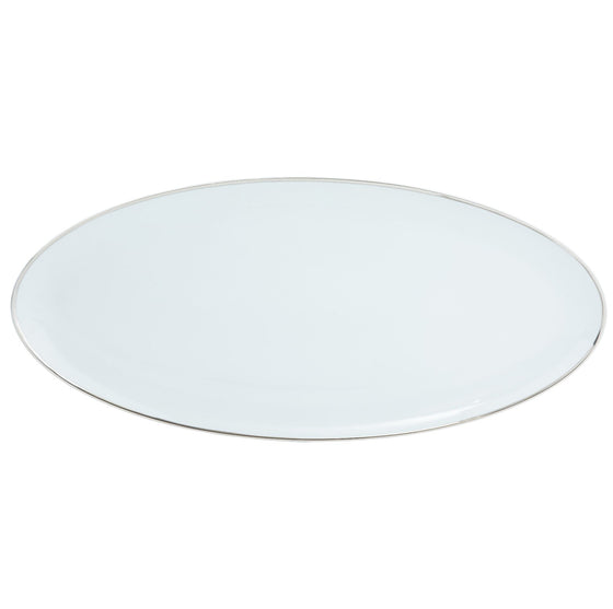 Ultra-White Signature Platinum No Monogram Fish Platter - Pickard China - USIPLNM-166-AT