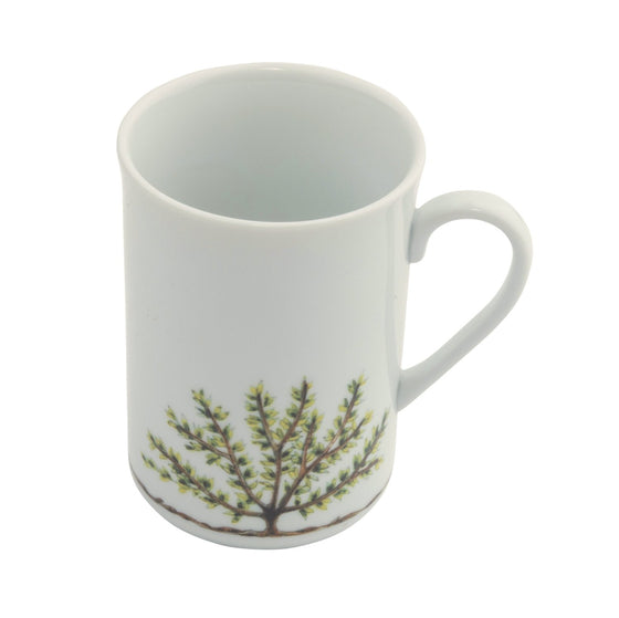 White Charlotte Moss Espalier Gold - Can Mug - Pickard China - WCMESGO-017-CN