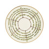 White Charlotte Moss Espalier Gold - Salad Plate - Pickard China - WCMESGO-005-TR