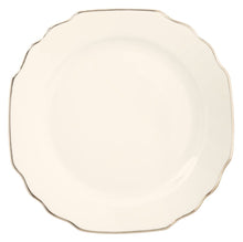  White Georgian Platinum Charger - Pickard China - WGEOPAL-059-GA